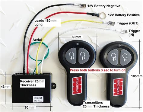 12v remote control wiring diagram 